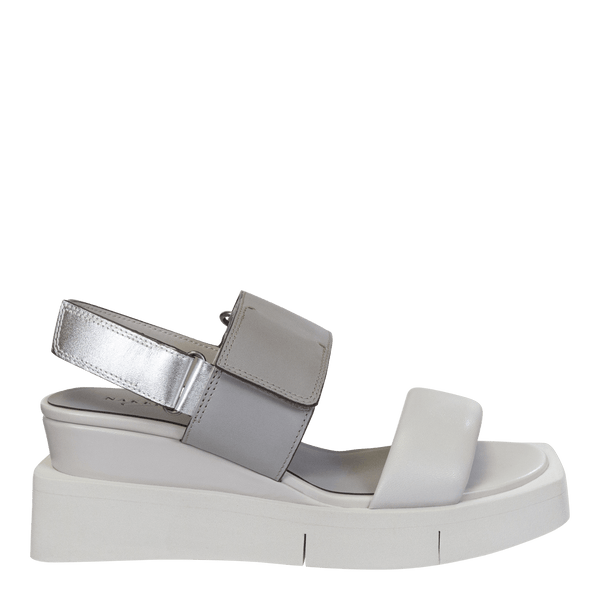 PARADOX in GREY Wedge Sandals