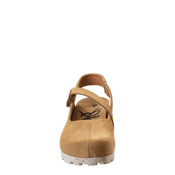PROG in BEIGE Wedge Clogs