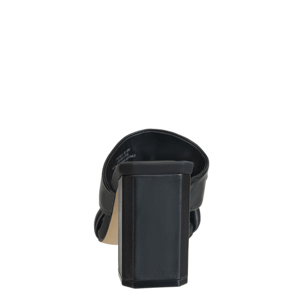 PROPRIETY in BLACK Heeled Sandals