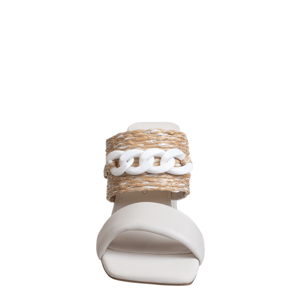 PROPRIETY in RAFFIA Heeled Sandals