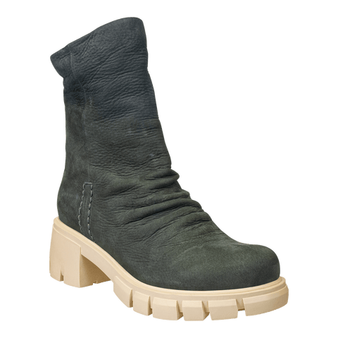 PROTOCOL in GREY MULTI Heeled Mid Shaft Boots