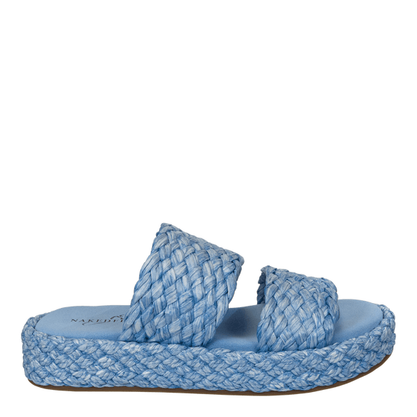 SANTORINI in LIGHT BLUE Espadrille Sandals