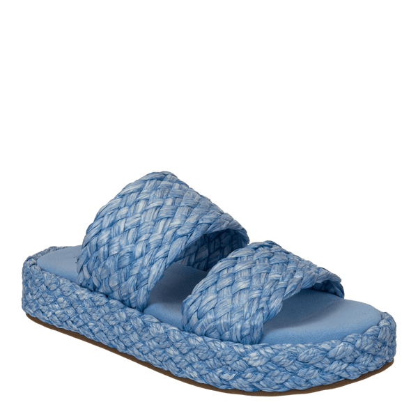 SANTORINI in LIGHT BLUE Espadrille Sandals