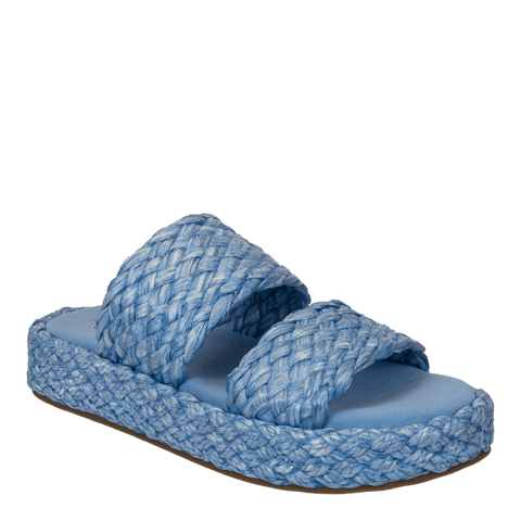 SANTORINI in LIGHT BLUE Espadrille Sandals