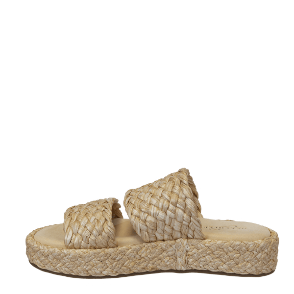 SANTORINI in RAFFIA Espadrille Sandals