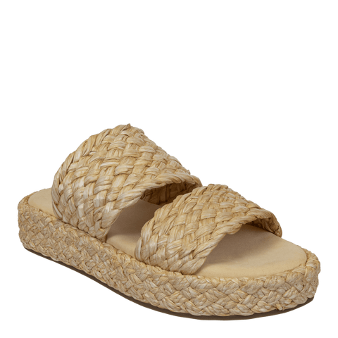 SANTORINI in RAFFIA Espadrille Sandals